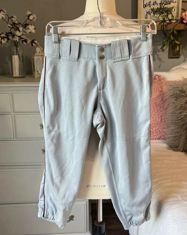 Boombah Softball Pants Gray Game Womens 28 - Image 6