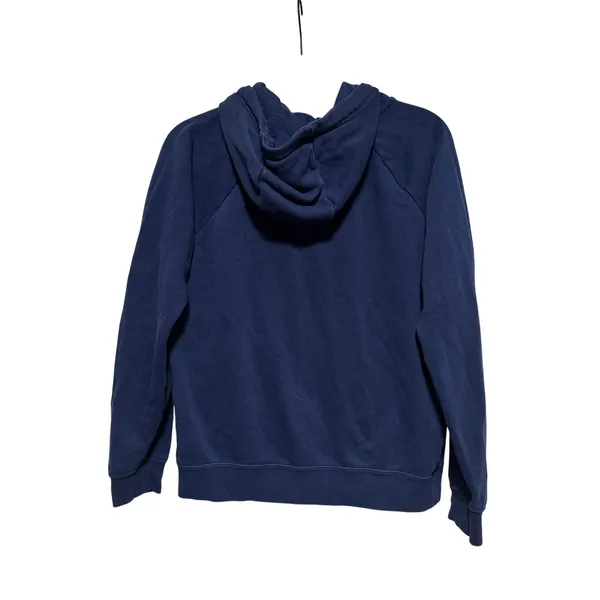 Nike Navy Blue Classic Hoodie Sweatshirt S - Image 7