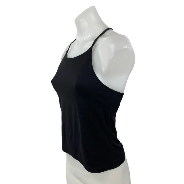 Lululemon Womens Black Sleeveless Racerback Yoga Running Athletic Tank Top Sz 28 - Image 3