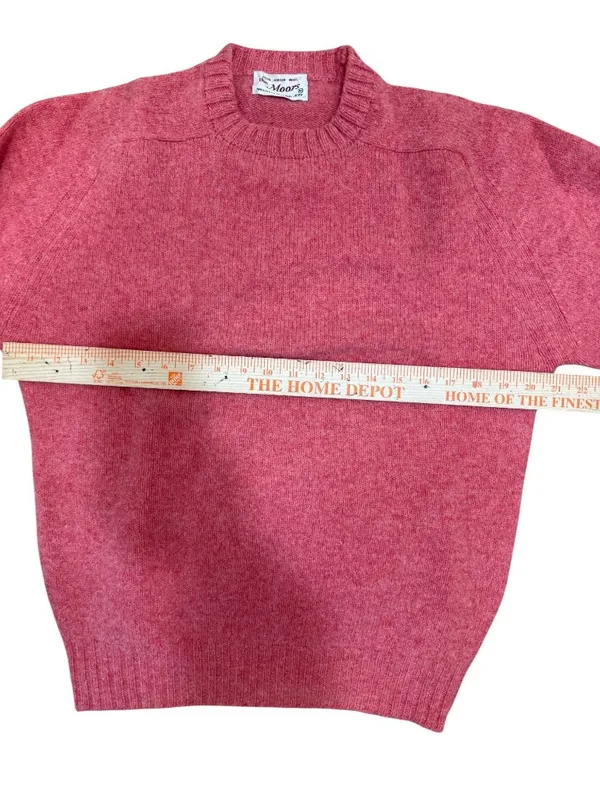 The Moors Lord Jeff Tight Knit Lagenlook Textured Crewneck Sweater 1980s Med - Image 3