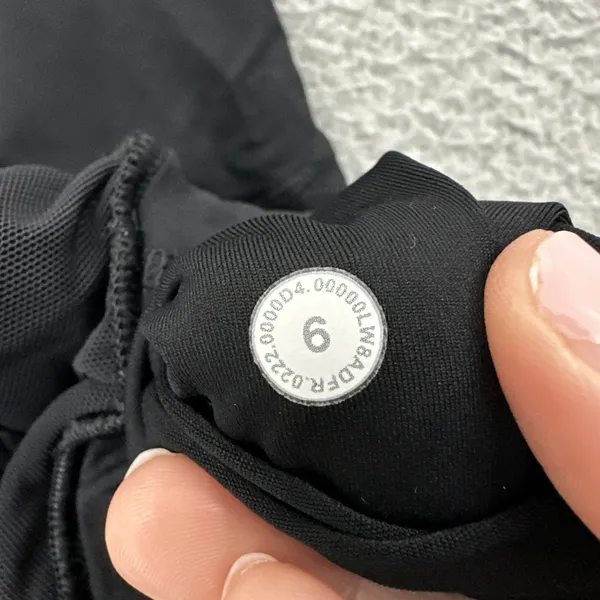 Lululemon Hotty Hot High Rise Skirt Skort Black Athletic Athleisure Women's 6 - Image 7