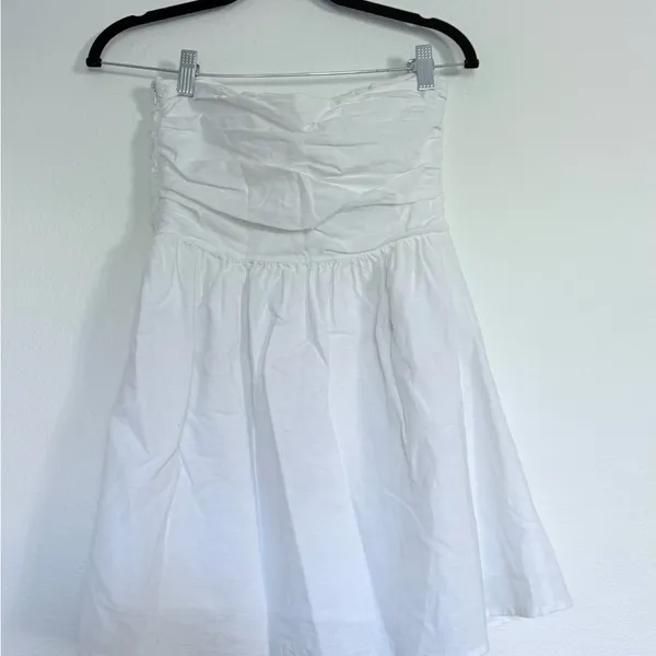 More to come robin mini White Strapless Dress - Image 8