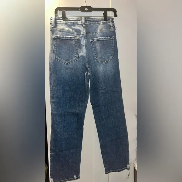 NWOT Vervet Distressed High Rise Slim Straight - Image 7