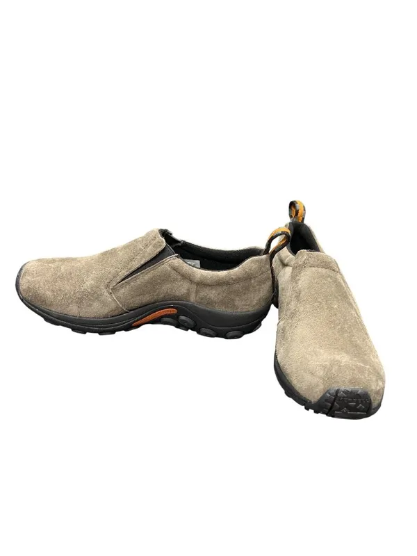 Merrell Duel Density wms gray black leather suede moc shoes sz 10 SKU 10-707 - Image 2