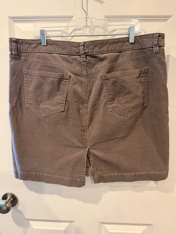 Old Navy Tan Corduroy Skirt Size 16 - Image 4