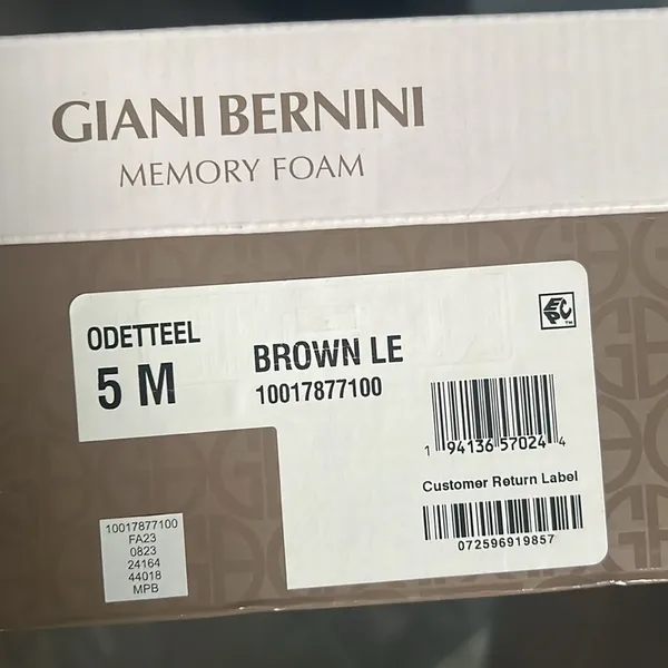 Giani Bernini Odettee Memory Foam Block Heel Knee High Riding Boots, Size 5 NWT - Image 14