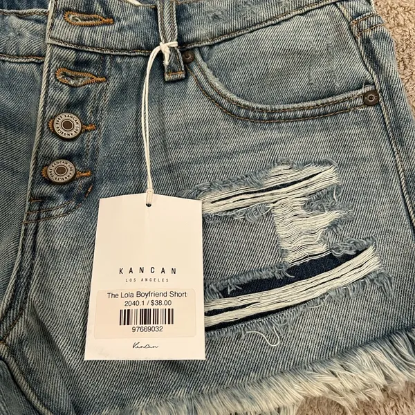 KanCan USA Jean Shorts - Image 2