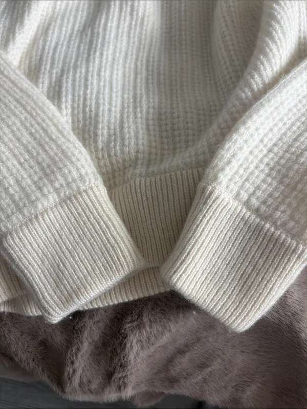 Alo cashmere quarter zip size small - Image 6