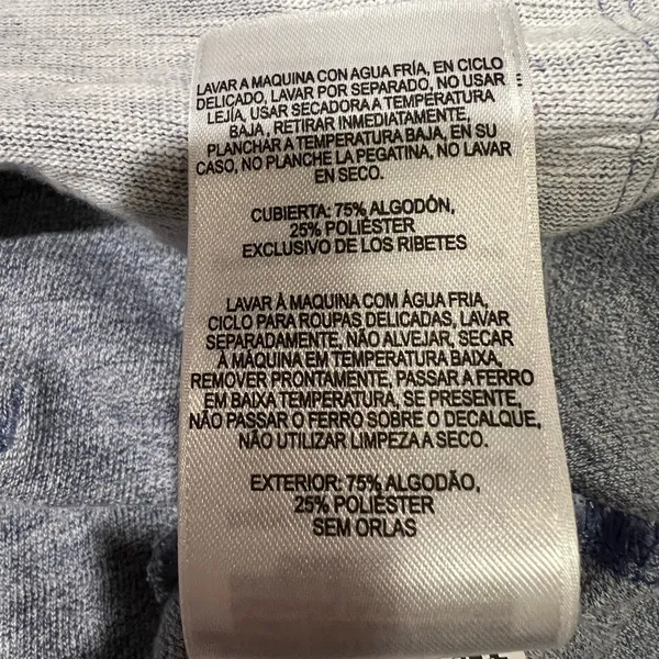 Columbia Women Gray Cotton Pullover kangaroo Pocket Hoodie Sweatshirt Size L - Image 8