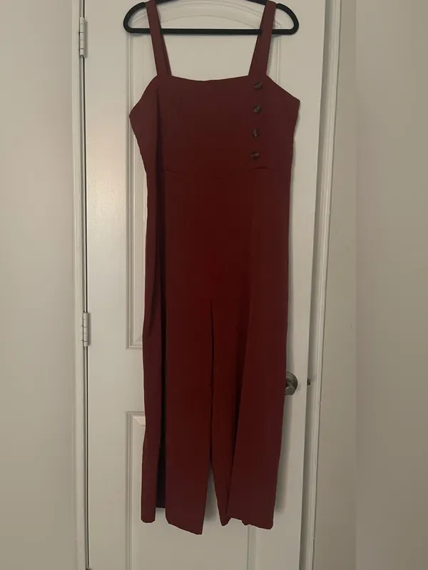 L.A. Hearts Rust/Terra Cotta Jumpsuit - Size L ✨ - Image 3