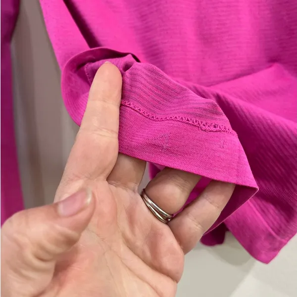 Lululemon Swiftly Tech Long Sleeve Sonic Pink‎ Running Top Size 4 - Image 10