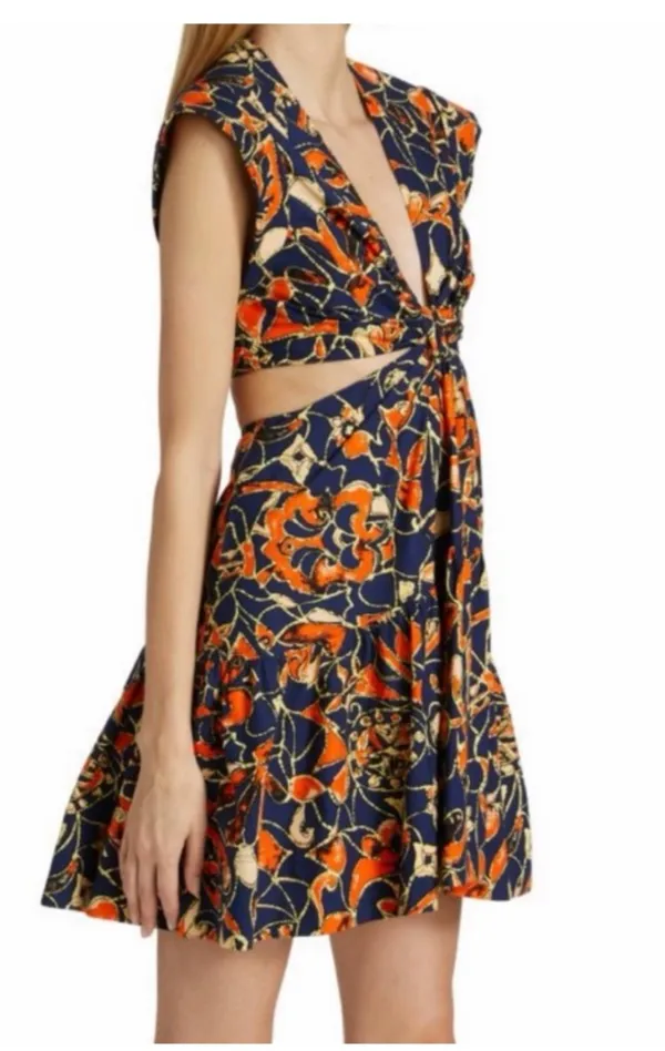 A.L.C. Lexi Cut-Out Mini Dress - Image 3