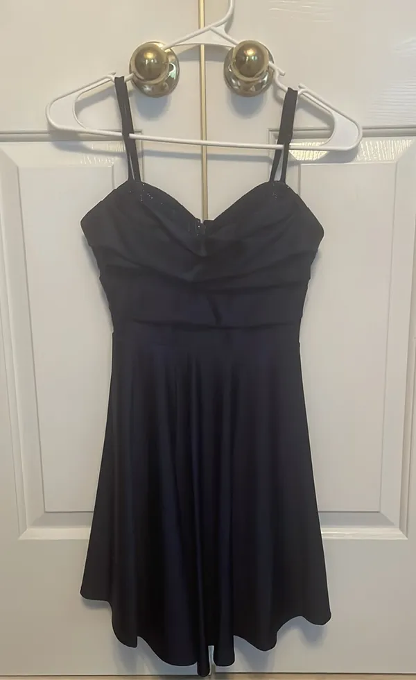 Navy Blue Macy's Homecoming Dress - Image 2