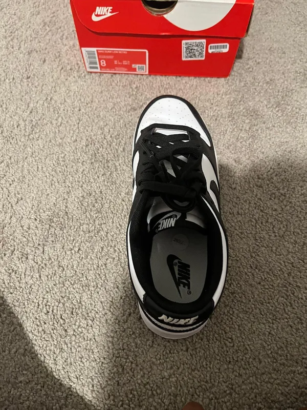 Nike Dunk Low Panda Black White - Image 7