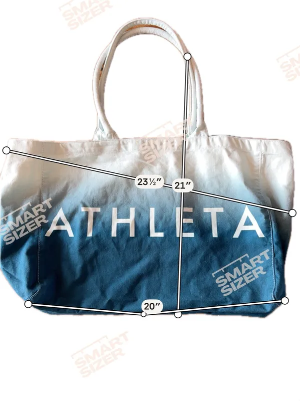 Athleta Ombre Canvas Tote Bag - Image 2