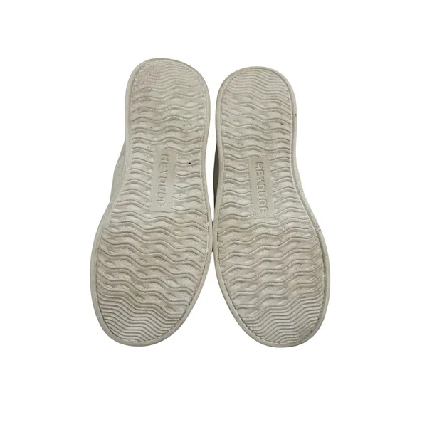 Hey Dude Karina Natural Coconut White Canvas Sneakers Womens 6 - Image 8