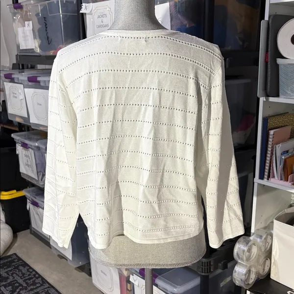 Danny and Nicole Open Sweater - Size XL - Image 3