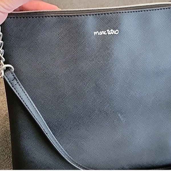 MARC TETRO black crossbody w/ Boston Terrier with adjustable strap New w/o Tag - Image 5