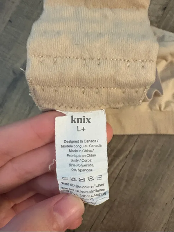 Knix Good to Go Seamless Bra L+‎ nude - Image 7