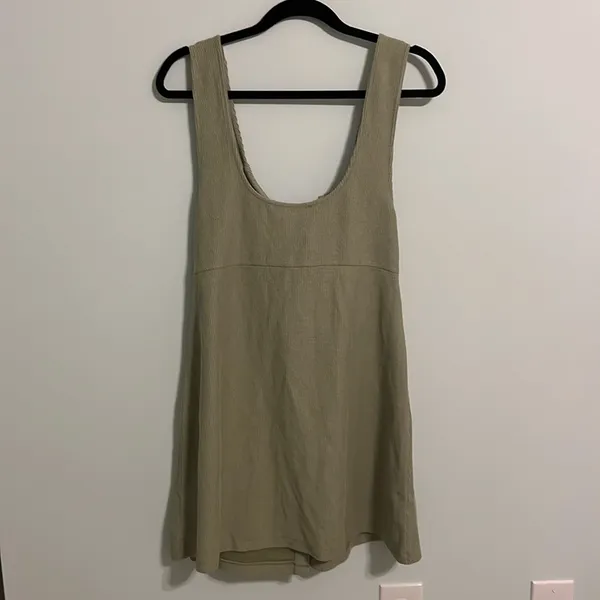 Free People Women's Olivia Mini Dress Size L - Image 6