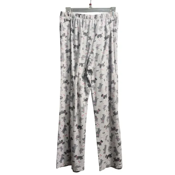 Karen Neuberger Women's Pajama Set Dog Print Sleepwear Top Pants L‎ - Image 9