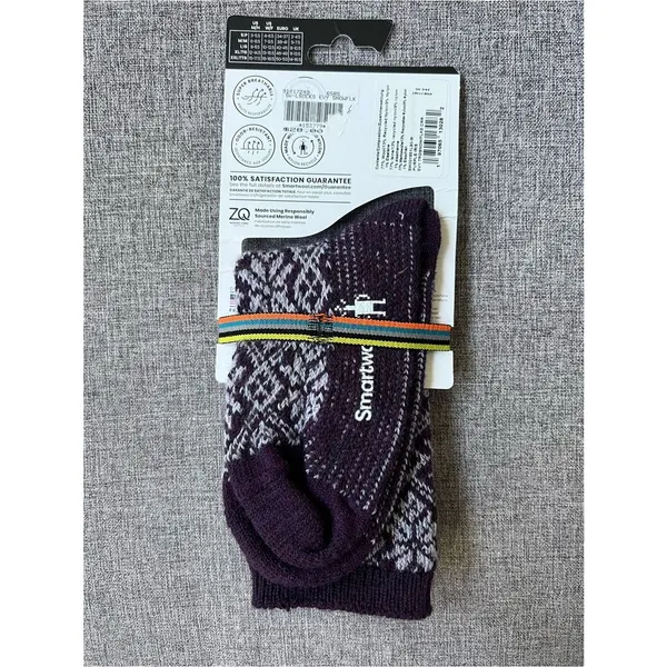 Smartwool NWT Everyday Snowflake Patterned Merino Socks Unisex Medium Cushioned - Image 3