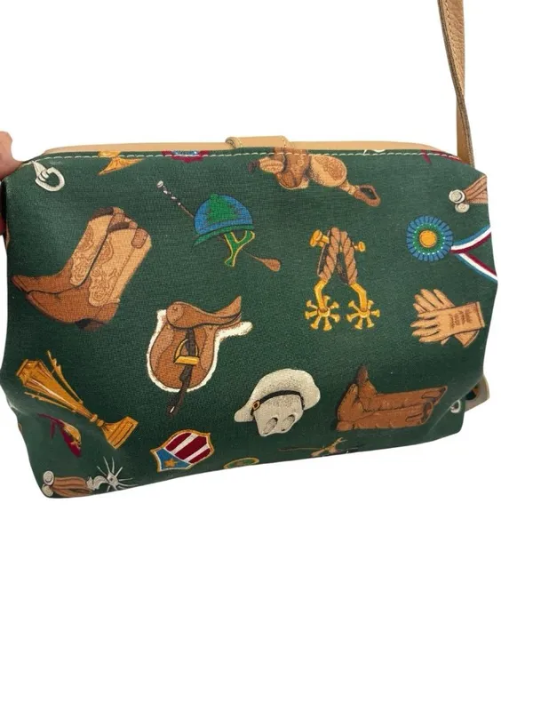 *New Southwest Purse Handbag Caribou Western Cowgirl Print T. Cappelli - Image 4