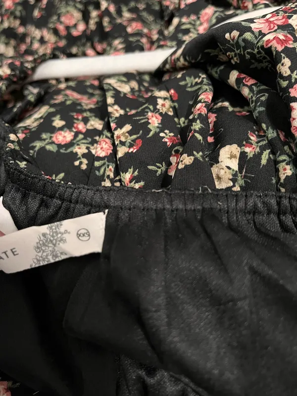Altar'd State Black Floral Maxi Dress - Image 5