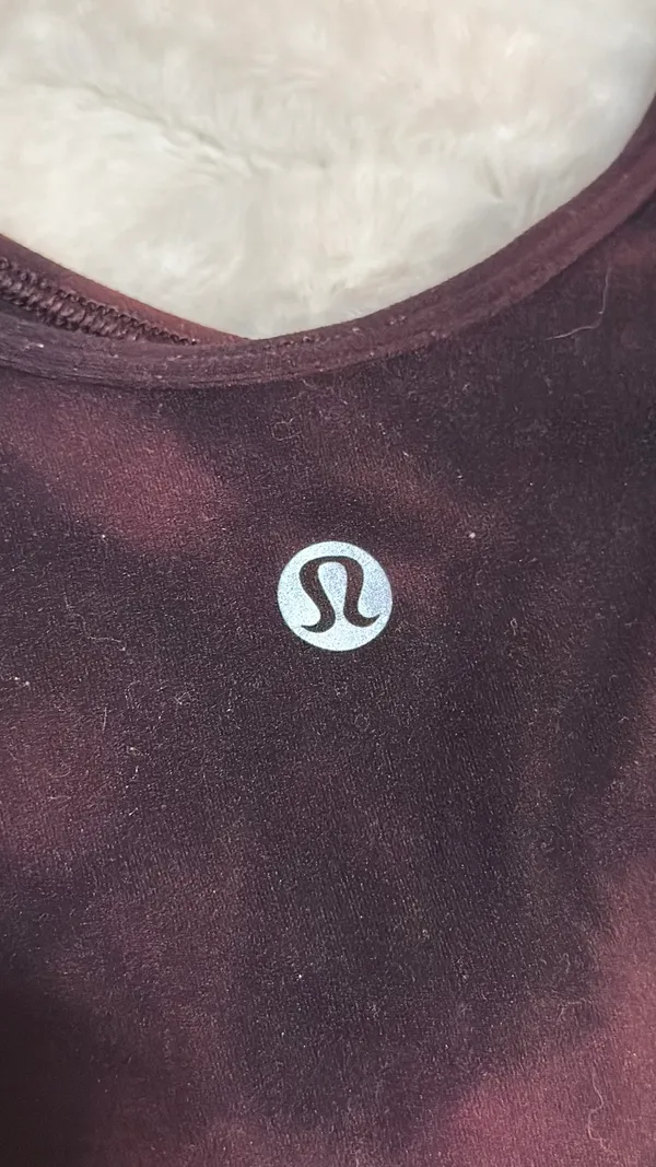 Lululemon Align Long Sleeve Shirt Diamond Dye Cassis Black - Image 5