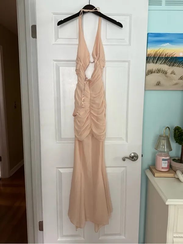 Oh Polly Etta Dress in Cream - Image 3