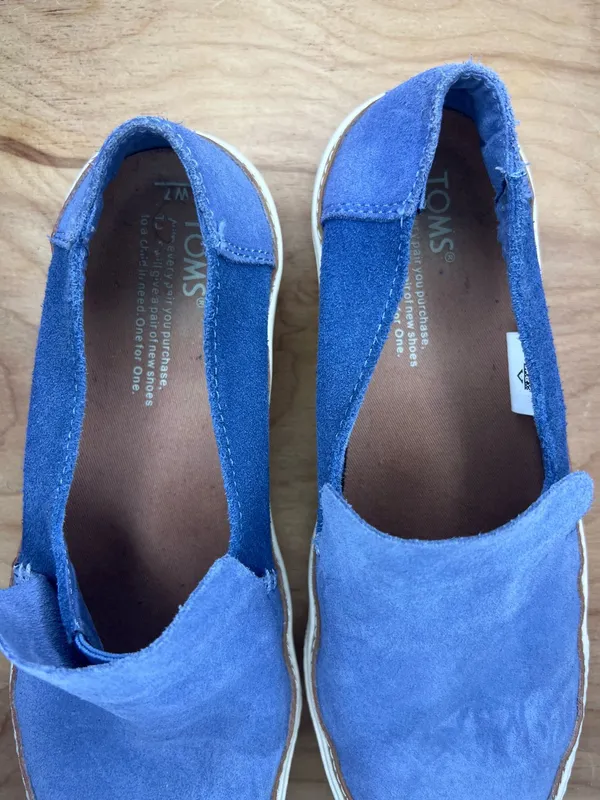 Blue Suede Loafers  - Image 6