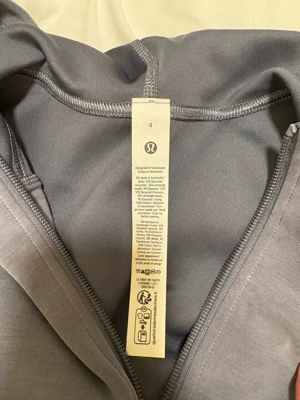 Lululemon Softstreme Full-Zip Hoodie - Image 4