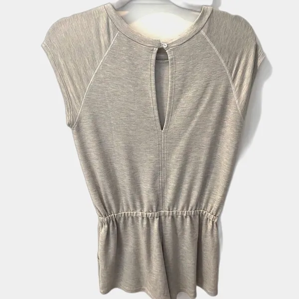 TRESICS BEACH Romper Shorts & Tee Jersey Resortwear Cover-up Loungewear Small - Image 10