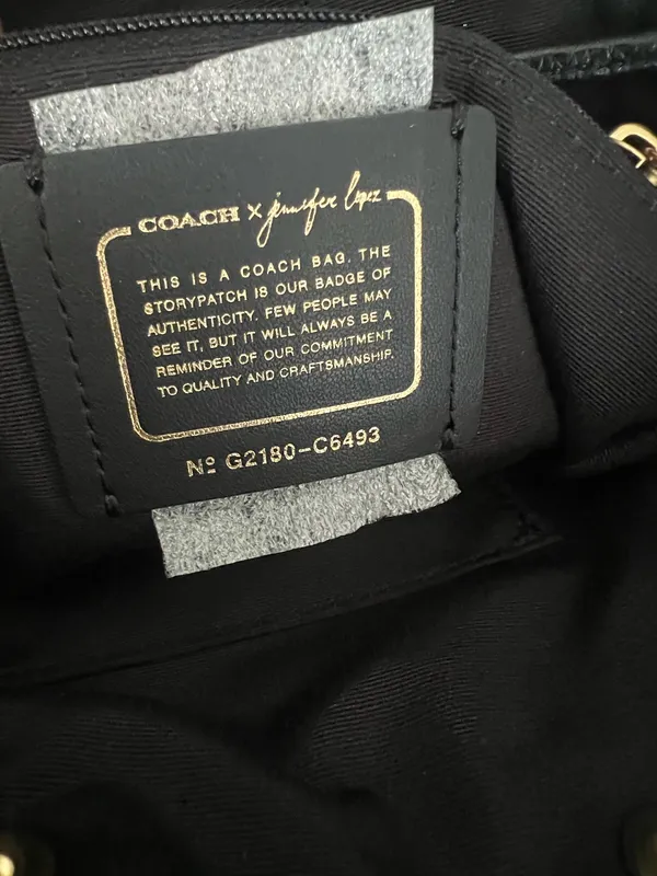 Coach X Jennifer Lopez Pennie Backpack 22 In Signature Shearling - Image 3