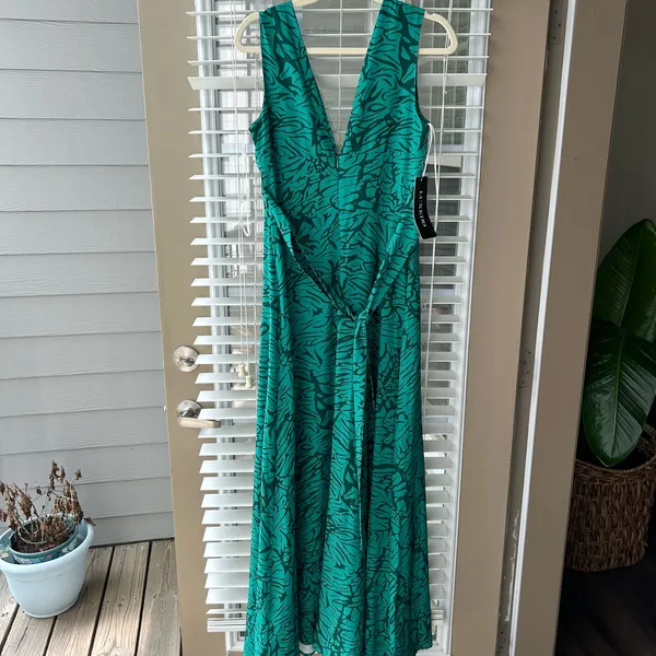 Nwt Green Formal Maxi Dress - Image 4