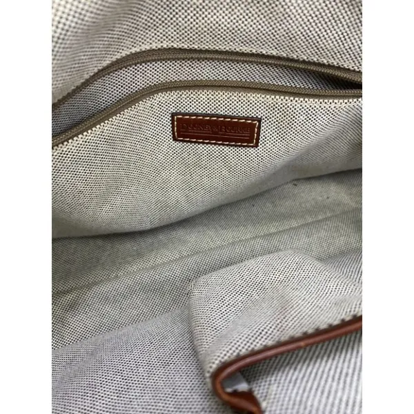 DOONEY & BOURKE Tan Brown Medium Size Doctor Bag - Image 11