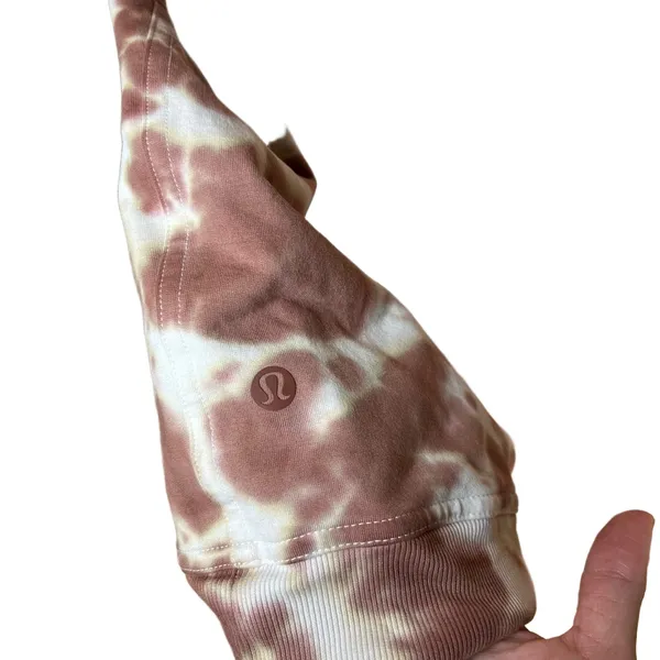 Lululemon All Yours Hoodie Tie‎ Dye Kangaroo Pocket Pullover Hooded Size 6 - Image 8