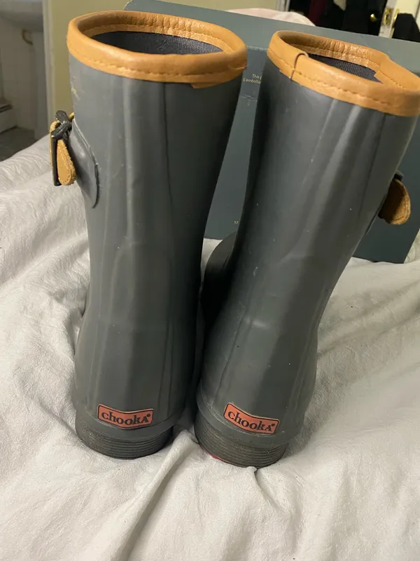 CHOOKA WOMEN'S CITY SOLID MID HEIGHT RAIN BOOTS Size 8 - Image 3