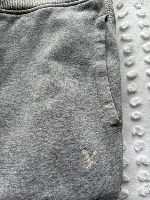 American Eagle Gray Boyfriend Joggers  - Image 3