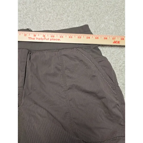 Lululemon Dance Studio Brown Ruched Athletic Pants Unlined Women's Size 8 EUC - Image 5