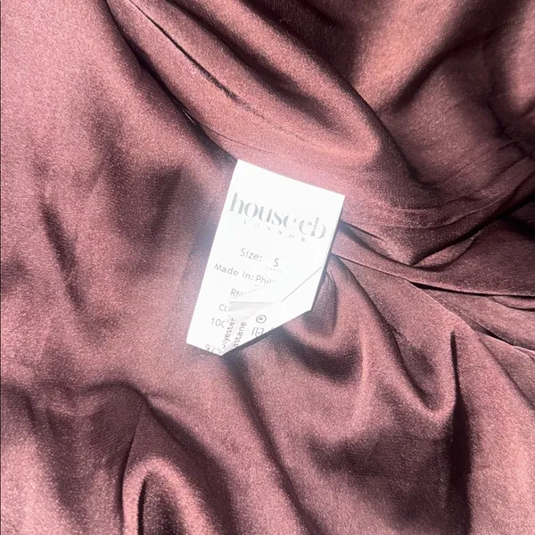 NWOT House of CB Vesper skirt only Chocloate Brown sz S - Image 9