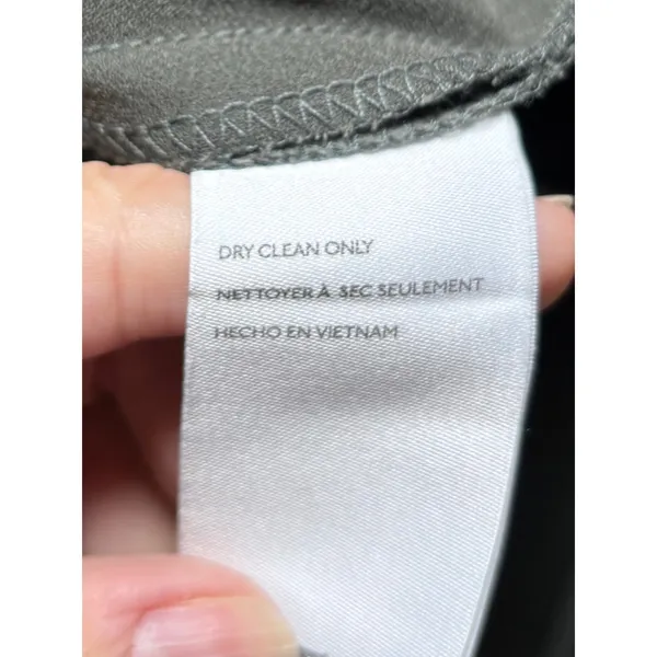 BHLDN Ruby Satin Charmeuse‎ Halter Maxi Dress Size 14 Sage Green Backless - Image 12