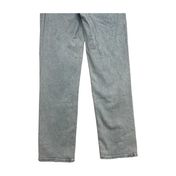 Abercrombie Fitch The 90s Straight Womens 26 2S Blue Ultra High Rise Crossover - Image 7