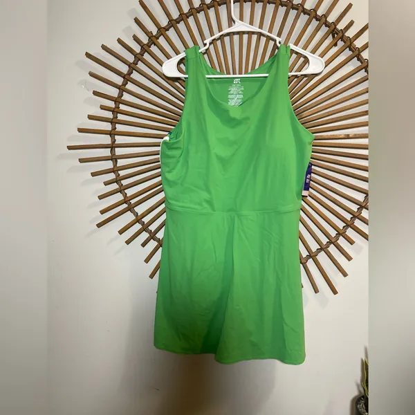 Joy Lab NWT Knit Sporty Contrast Active Dress Athleisure Sporty Pickleball 🏓 💚 - Image 3