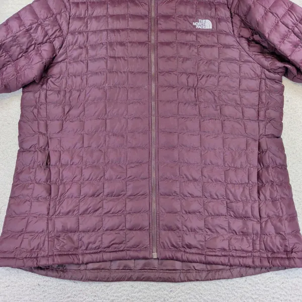 The North Face Womens Thermoball Eco Quilted Jacket Purple NF0A3Y3Q Size XXL - Image 8