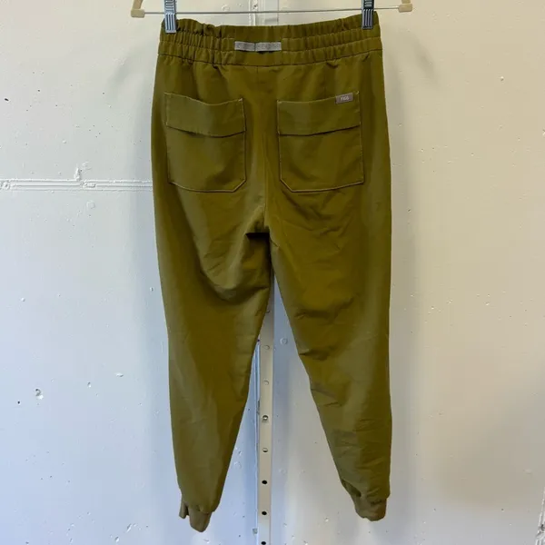 Figs Women's Petite High‎ Waisted Uman Relaxed Jogger Scrub Pants Bonsai XXS - Image 2