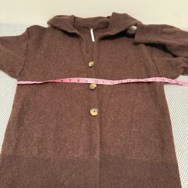 Free People Swim Too Deep Cashmere Cardi size S - Image 11
