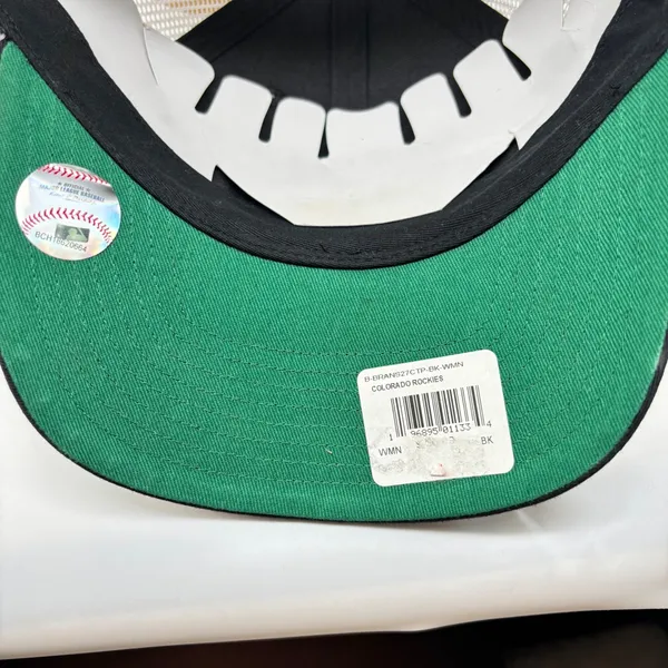 47 Brand NEW Colorado‎ Rockies Trucker Cap Womens Black Snapback Adjustable MVP Hat - Image 5