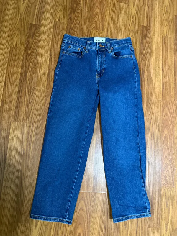 Boden x Anthropologie Mid Rise Cigarette Jeans Size 27. - Image 2