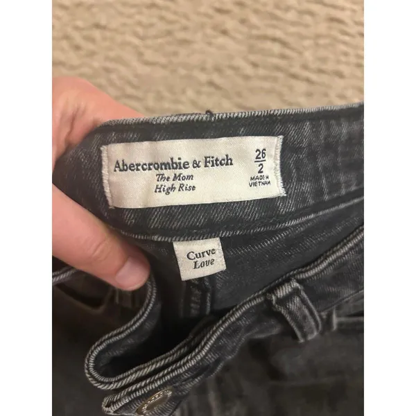 Abercrombie & fitch the mom high rise curve love 26/2 size - Image 6